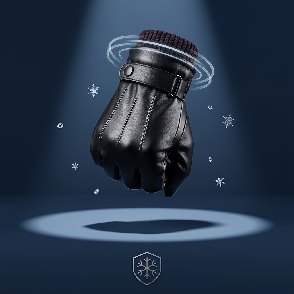 CarrKen Winter Touchscreen Gloves, Thermal Full-Finger